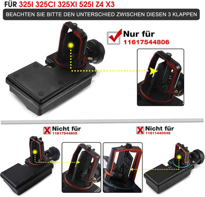 Ventil Luftsteuerung Ansaugluft für 3er E46 5er E39 E60 E61 X3 E83 Z3 Roadster E36 Z4 Roadster E85 2