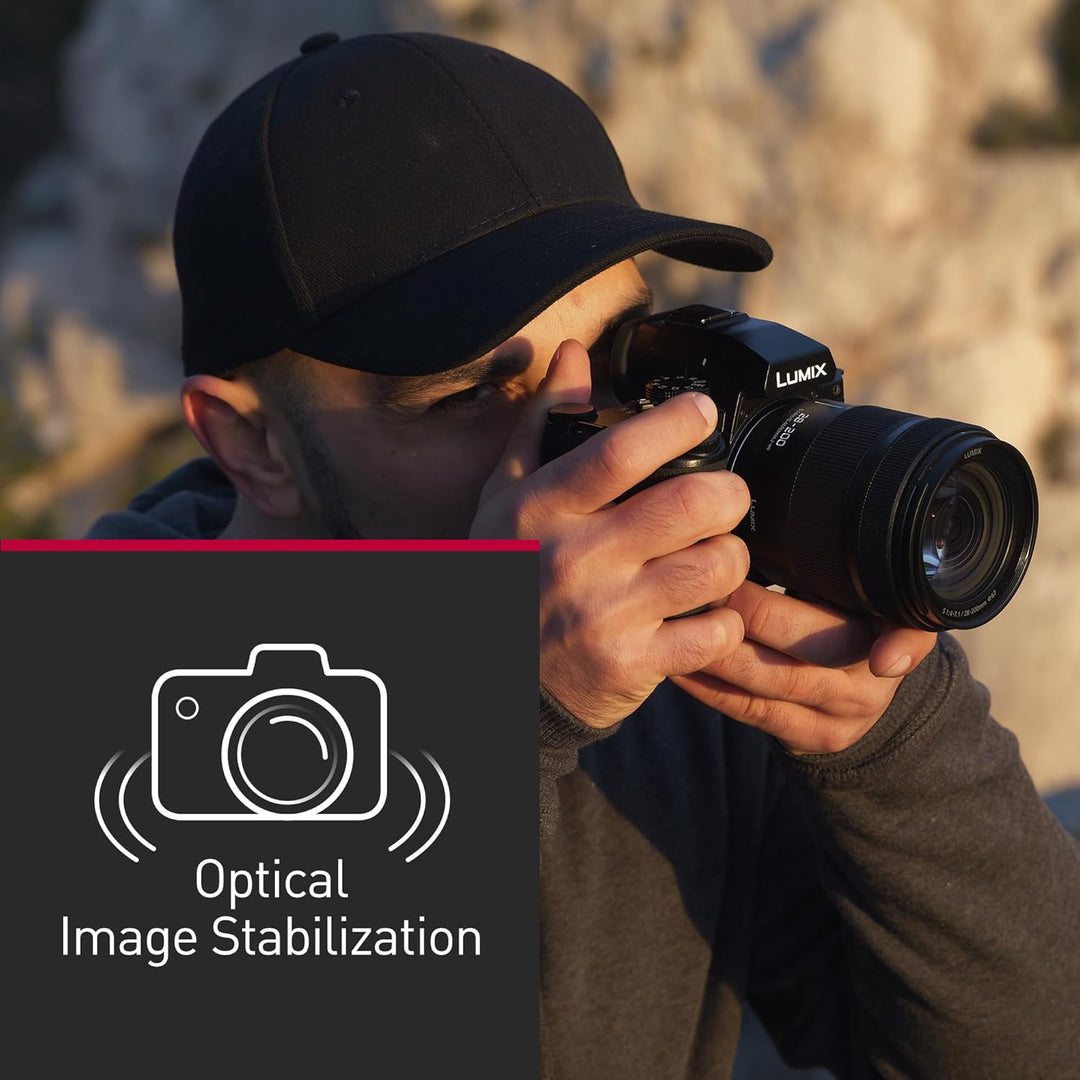 Panasonic Lumix S-R28200E 28-200 mm F4.0-7.1 Makro-OIS-Objektiv, Vollformat-Kameraobjektiv, Weit- bi