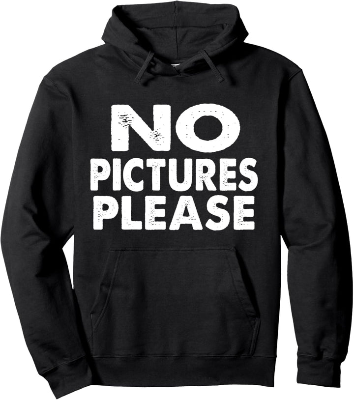 Keine Bilder bitte Pullover Hoodie