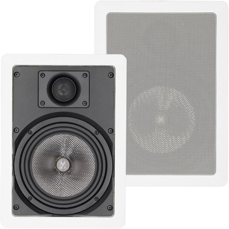 Magnat Interior IW 610, 2-Wege Einbaulautsprecher, Einbaulautsprecher für die Wand Interior IW 610 S