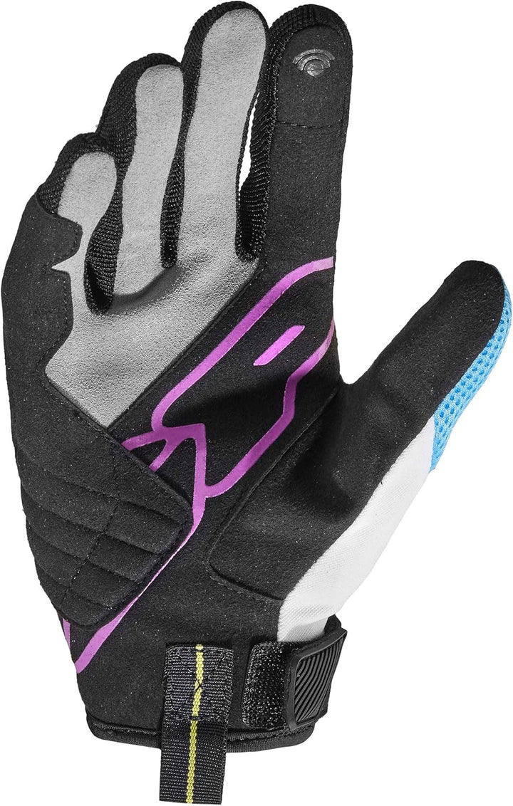 SPIDI, Flash-R Evo Lady, Damen-Motorrad-Handschuhe, schützend & strapazierfähig, Sommerhandschuhe, w