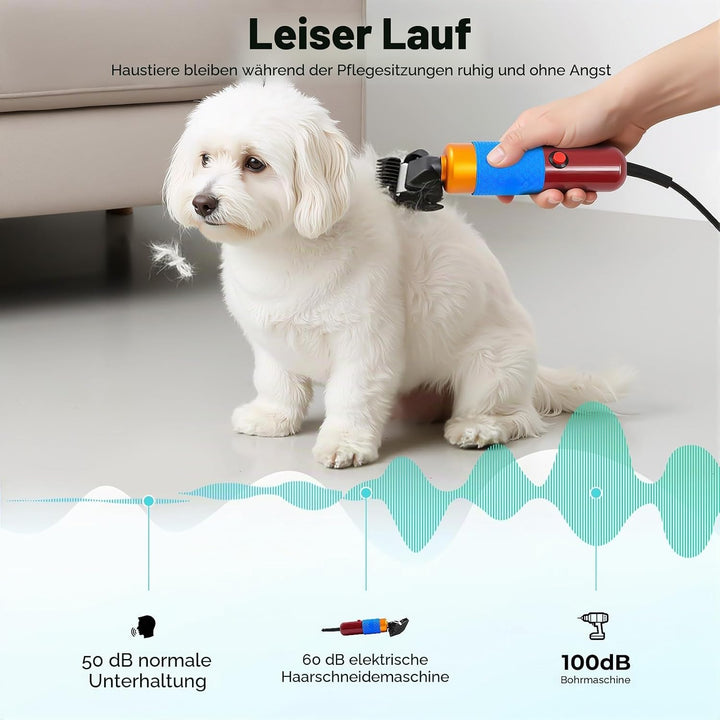 Elektrisch Schafschermaschine 200W Pet Hundeschermaschine Schermaschine Haustier Hundetrimmer Tierha