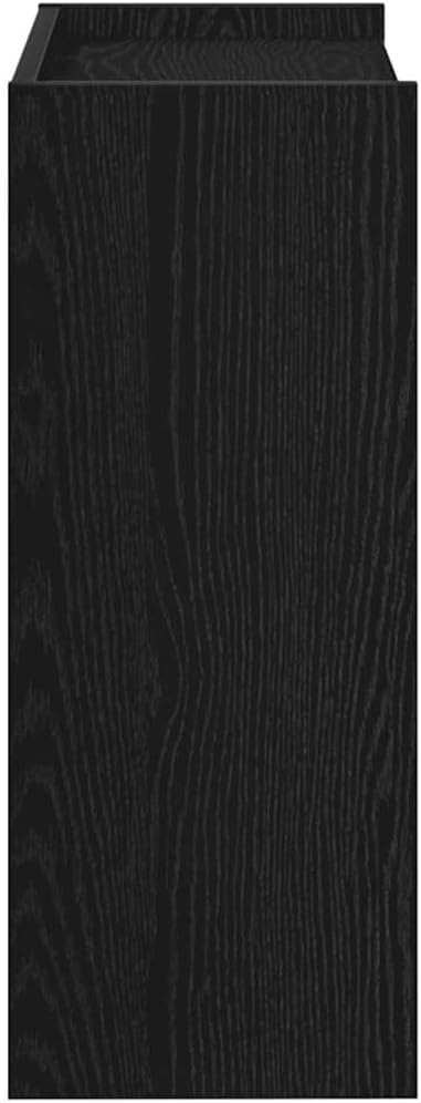 vidaXL Schuhregal Schwarz 60x25x62 cm Holzwerkstoff, Schuhschrank, Schuhaufbewahrung, Schuhe Organiz