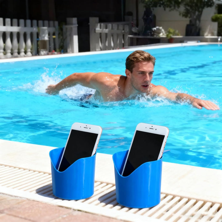 4 Stück Pool Zubehör,Getränkehalter Pool,für Poolrand Cup,Holder Becherhalter Whirlpool,Kunststoff a