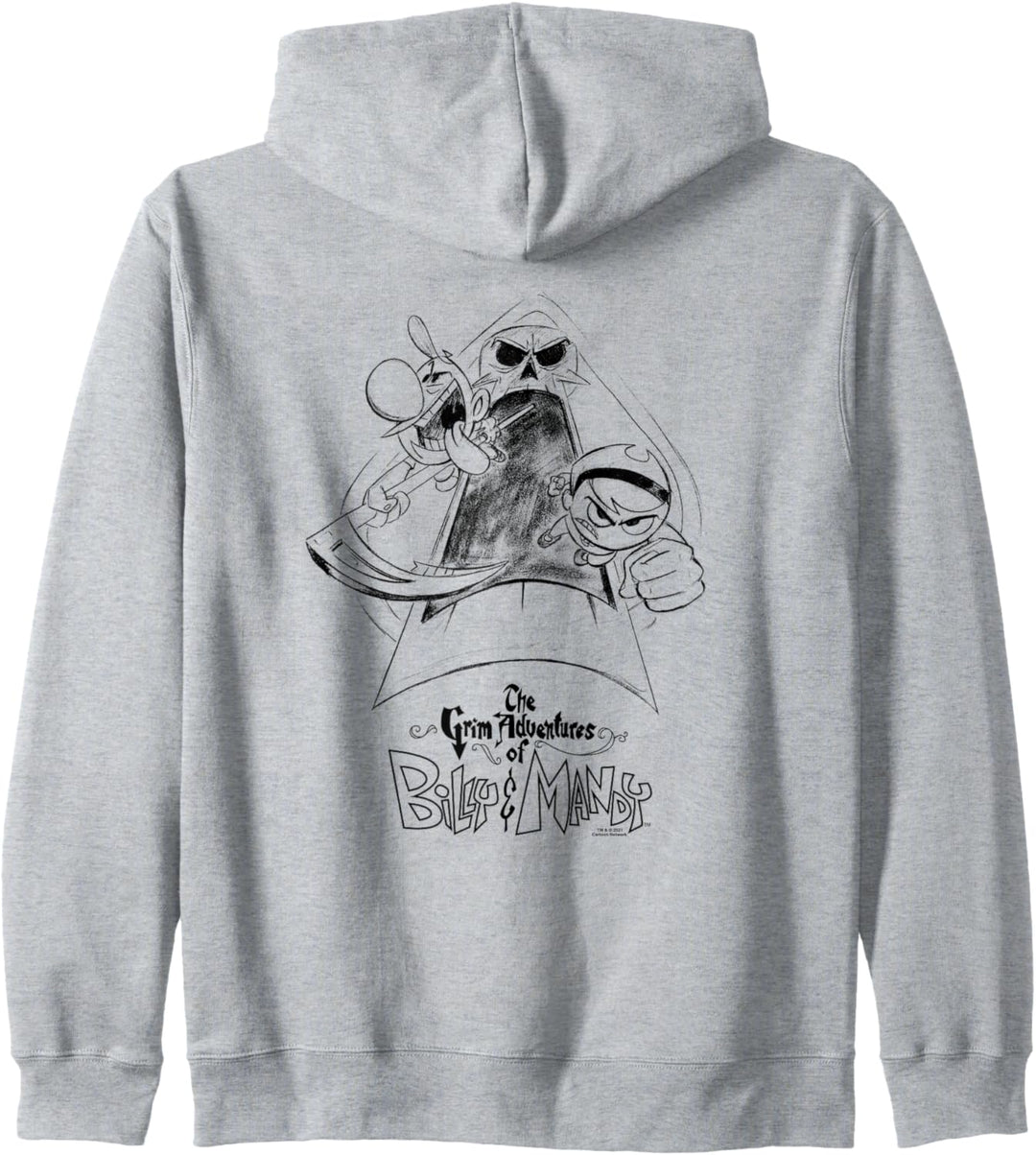 The Grim Adventures of Billy & Mandy Hand-Drawn Grim Kapuzenjacke