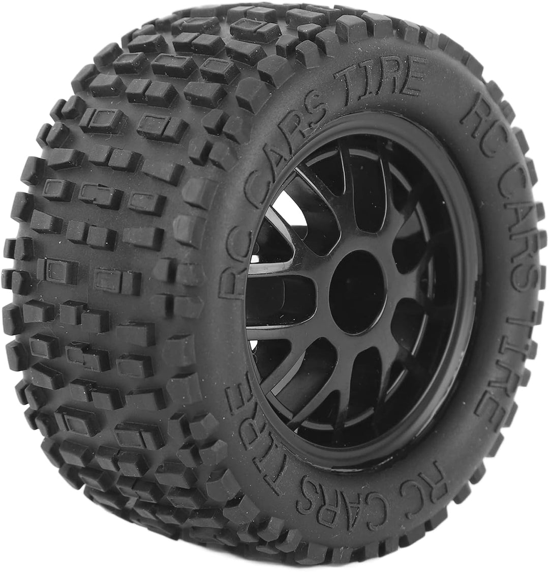 SUNGOOYUE RC Gummireifen, 4 Stück Universal Truck Wheel RC Ersatzteil für 1:14 1:16 1:18 Automodell