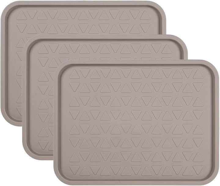 Set Schuhabtropfschale Schuhmatte wasserdichte, pflegeleicht, Kunststoffmatte schützt Böden Schuhabl