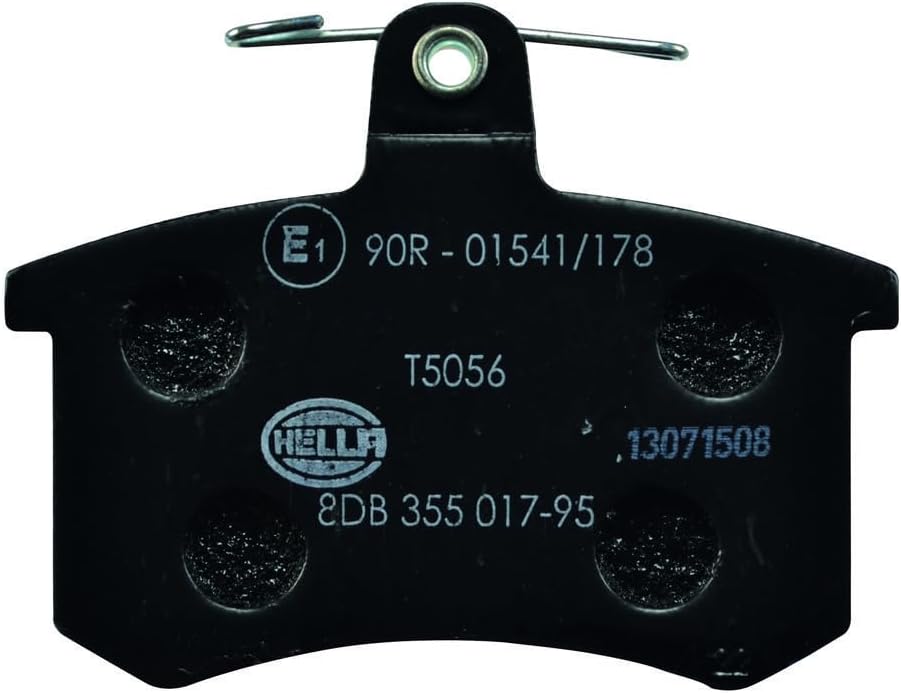 HELLA PAGID 8DB 355 017-951 Bremsbelagsatz - T5056 - Dicke/Stärke: 16.6mm - Bremssystem: Lucas - nic