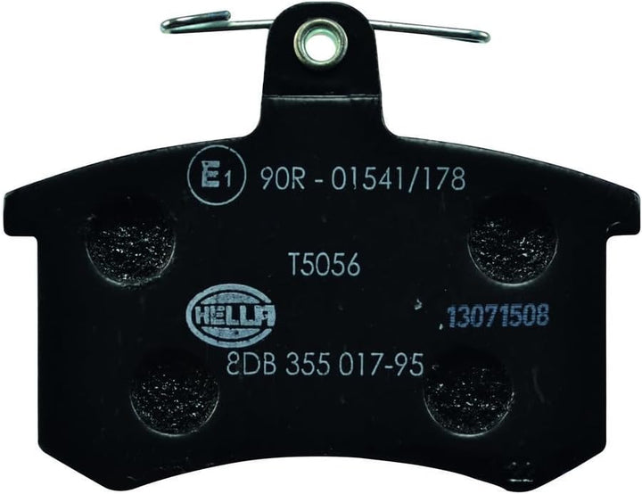 HELLA PAGID 8DB 355 017-951 Bremsbelagsatz - T5056 - Dicke/Stärke: 16.6mm - Bremssystem: Lucas - nic