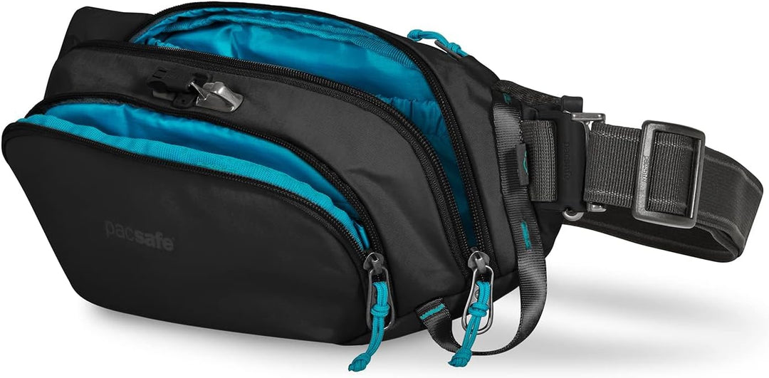 Pacsafe Unisex Eco Anti-diebstahl-gürteltasche Gepäck-Kuriertasche Einheitsgrösse Schwarz, Einheitsg
