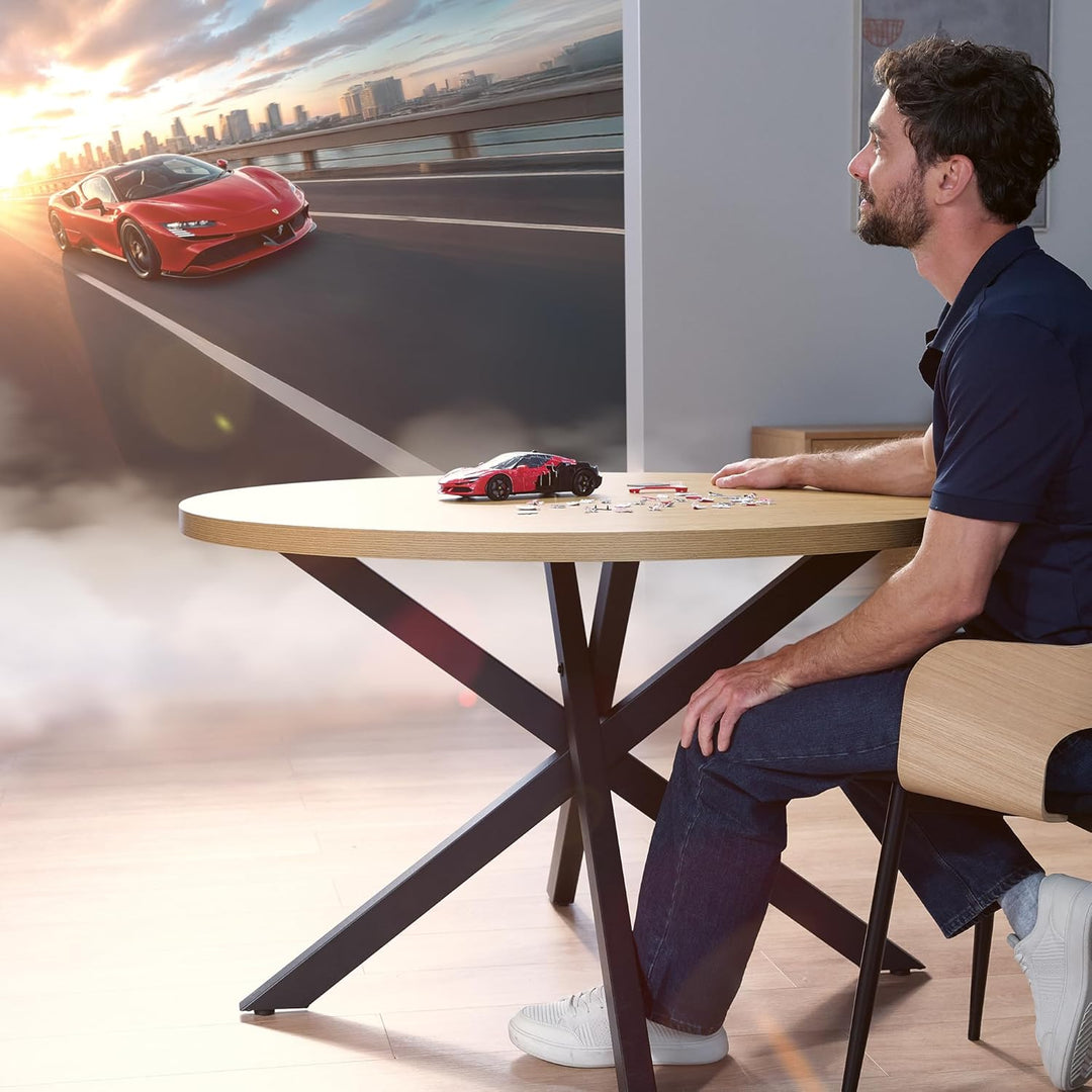 Ravensburger 3D Puzzle Iconics: 12008041 Ferrari SF90 Stradale - Der ikonische Supersportwagen aus M