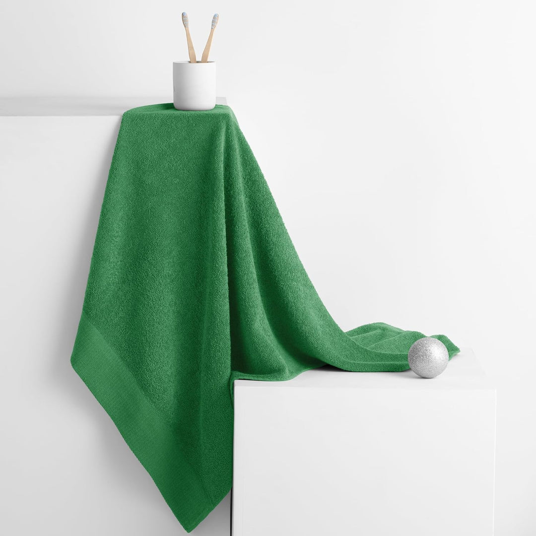 AmeliaHome Handtuch Set Grün 4 Handtücher 50x100 cm und 2 Duschtücher 70x140 cm 100% Baumwolle Quali