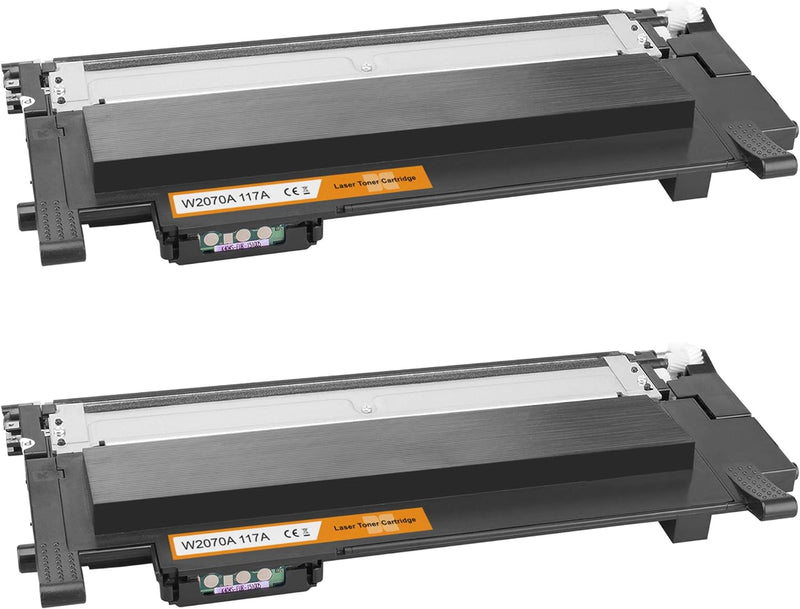 Tito-Express 2 Toner XXL MIT CHIP kompatibel mit HP W2070A 117A | Geeignet für HP Color Laser 150 15