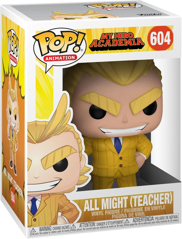 Funko Pop! Vinyl: Animation: My Hero Academia (MHA) - Teacher All Might - Vinyl-Sammelfigur - Gesche