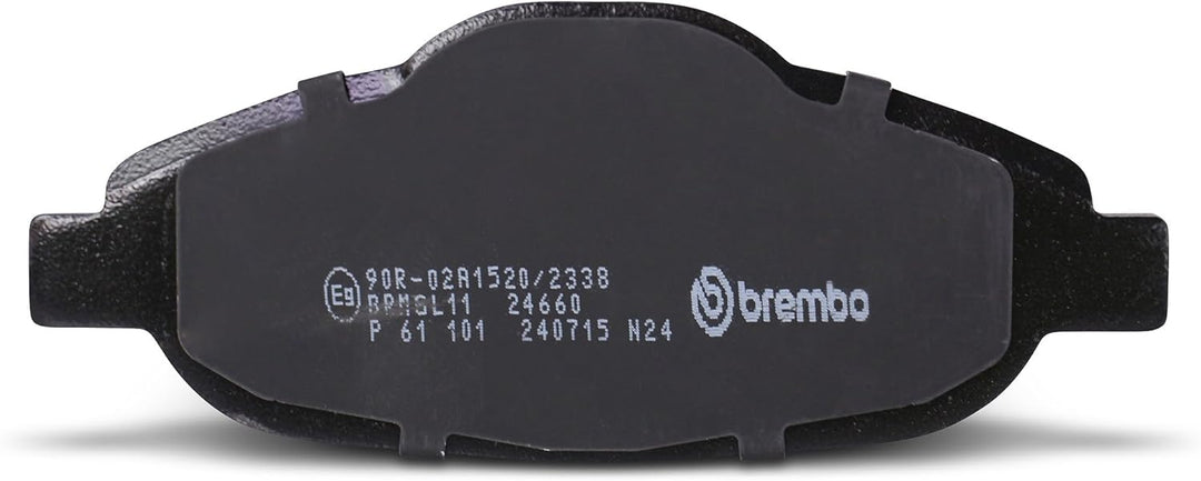 Brembo P 61 101 Bremsbelagsatz, Scheibenbremse - (4-teilig)