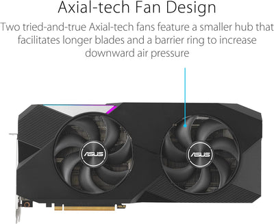 ASUS Dual Radeon RX 7900 XTX OC Edition 24GB GDDR6 Gaming Grafikkarte (AMD Radeon RX7900 XTX, PCIe 4
