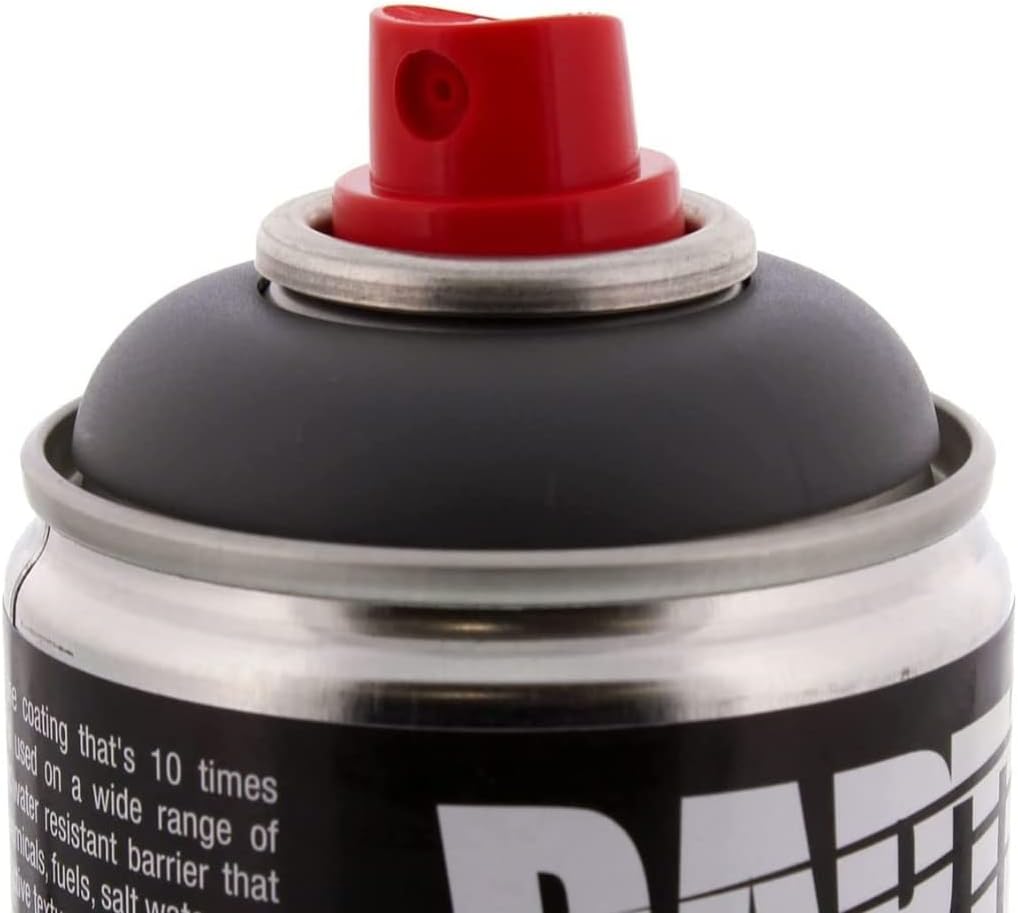 RAPTOR 2K Lack Spraydose Schwarz 400ml I Einfache Anwendung, Langlebige Schützende und Kratzfeste Be