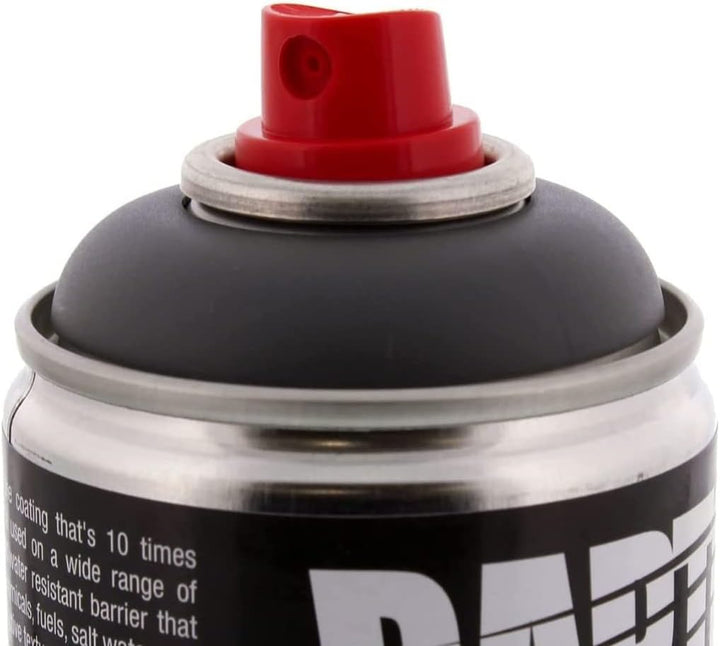 RAPTOR 2K Lack Spraydose Schwarz 400ml I Einfache Anwendung, Langlebige Schützende und Kratzfeste Be
