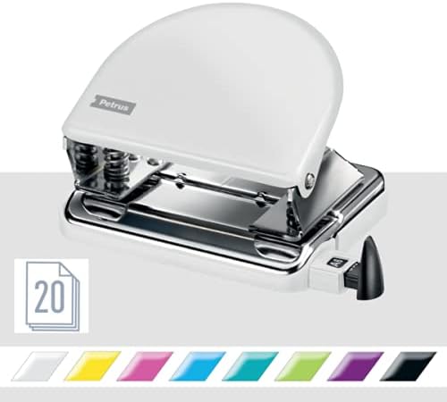 Petrus Klassische Bohrmaschine aus Metall, Modell 52 WOW, weiss, weiss