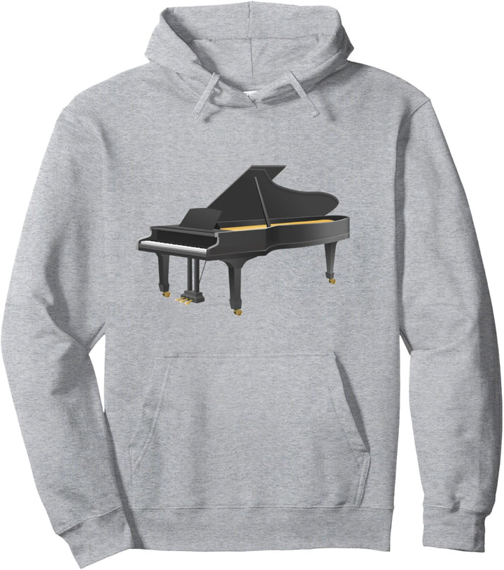 Flügel-Pianist Musiklehrer Pullover Hoodie