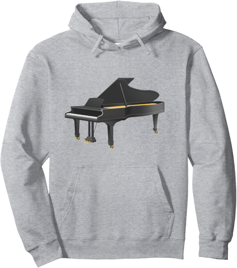 Flügel-Pianist Musiklehrer Pullover Hoodie