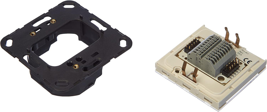 Gira 2003100 Tastsensor 2 potentialfrei System 55 Klar 3-fach, 24 V, reinweiss Single, Single