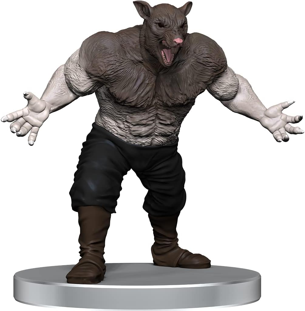 WizKids Dungeons and Dragons Icons of The Realms Adventure in A Box Wererat Den Miniatures