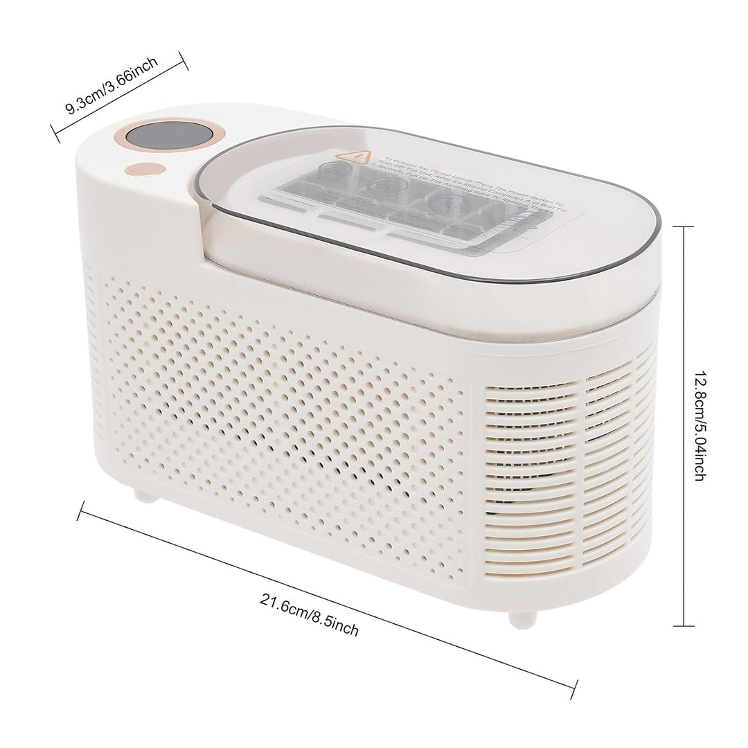Eiswürfelbereiter,12V Mini-Eiswürfelbereiter für die Arbeitsplatte, kompakte Eismaschine für Zuhause