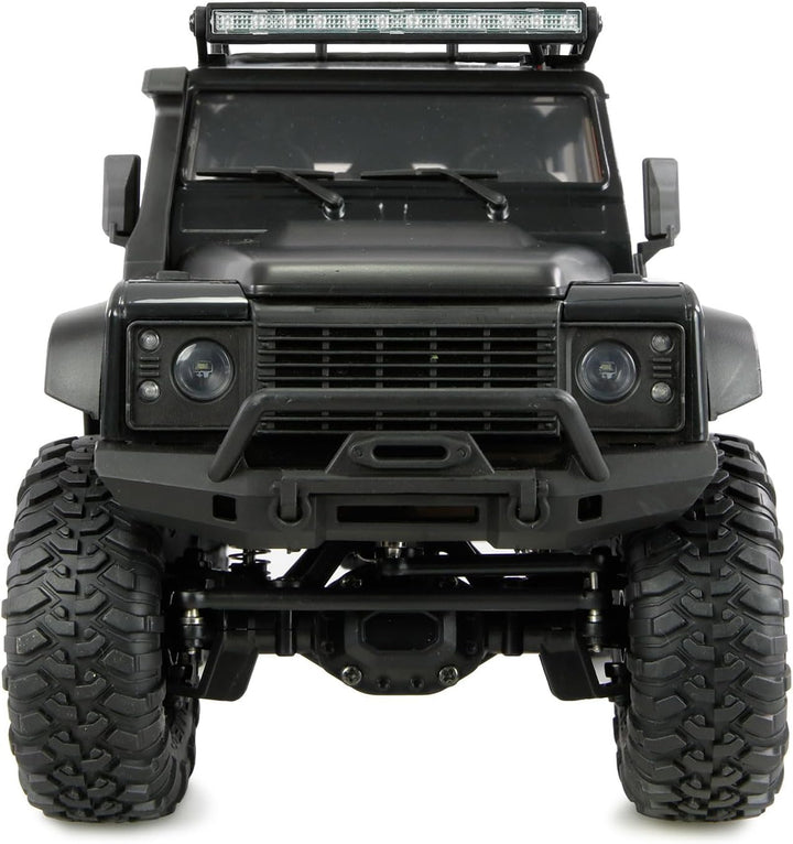 Amewi AMXRock Mini-D90 Scale Crawler 4WD 1:16 RTR schwarz inkl. Fernsteuerung, Akku, Ladekabel