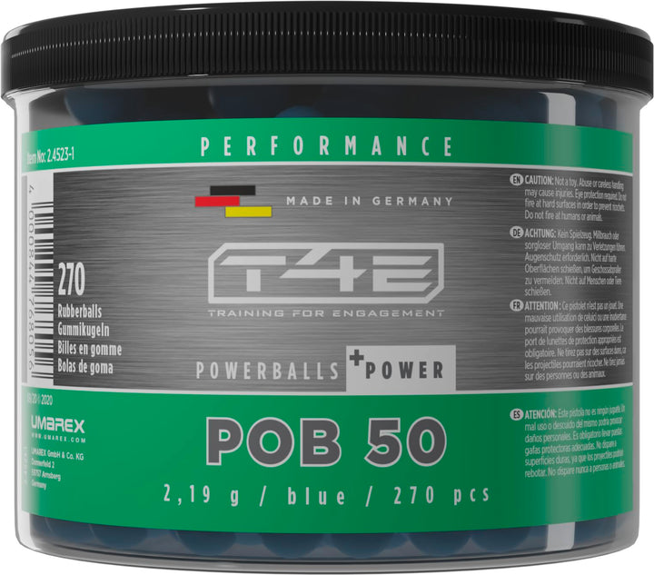 Parent T4E Performance POB 270 Powerball 50 blau, 270 Powerball 50 blau