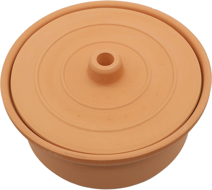 NORDIC SCHILLER Schmortopf, 3500ml, 26x15cm, Naturton, Backofen-Mikrowellen, Gefriergeeignet, Wärmes