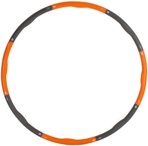 HOOPOMANIA Hula Hoop Reifen Erwachsene [1,2 – 2 kg] Hula Hoop für Anfänger mit Schaumstoff Weight Ho