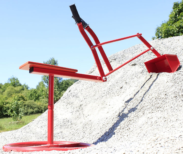 SITZBAGGER Metall Riesen-Sandbagger bis 50Kg belastbar in TOP QUALITÄT für Kinder ab 4 Jahren