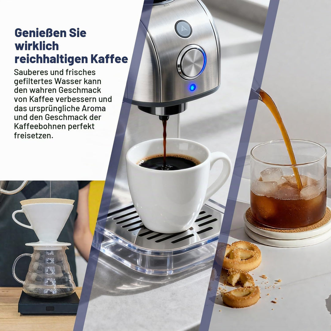 Koala Ersatzwasserfilter Kompatibel mit Blue, 71312 Blue, Kompatibel mit Jura GIGA, ENA Micro, IMPRE