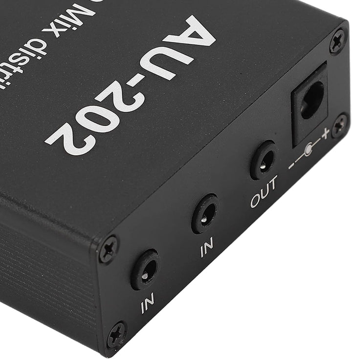 Stereo-Mixer, Audio-Verteiler für Audio, für Klinkenstecker, Legierung, MP3-Stereo-Splitting-Tool, K