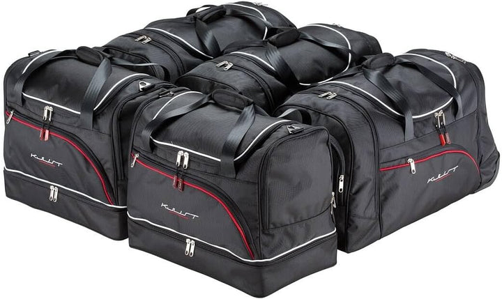 KJUST Dedizierte Reisetaschen 5 STK kompatibel mit VW Sharan II 2010+ Car Bags