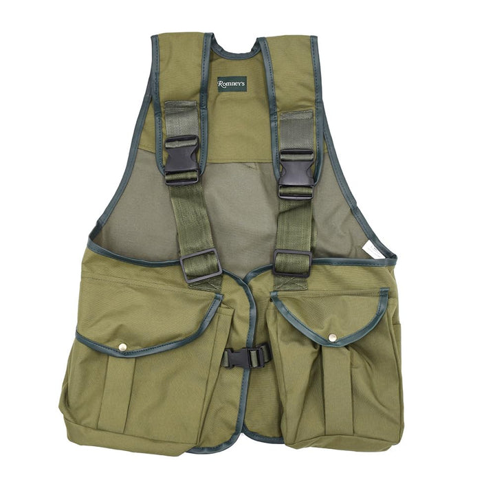 ROMNEYS Dummyweste „Jungla“ – Trainingsweste für Dummyarbeit, viele Taschen, wasserfeste Rückentasch