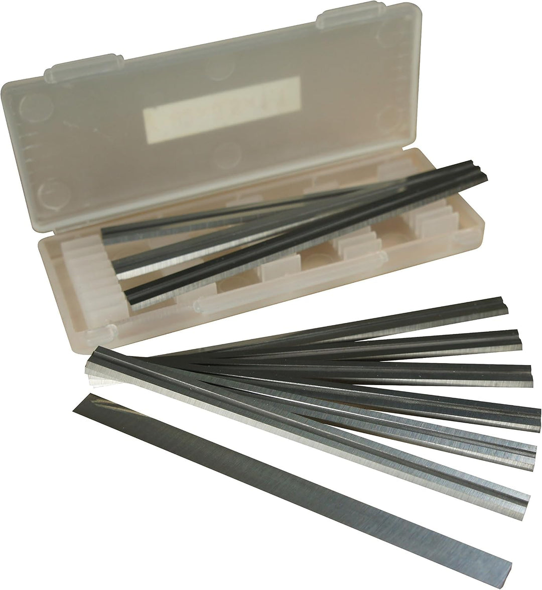 10 x Hobelmesser 82mm Hartmetall für Makita D-35302 Hobel passt auch zu Dewalt &amp; Bosch Hergestellt v