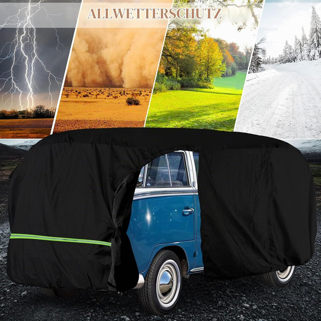 Vollständige Autoabdeckung Ersatz für VW Type 2 T1 T2 T3 1950-1992, 300D Wetterfest UV-beständig Aut