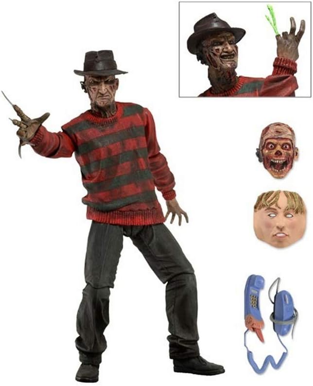 NECA NECA39759 Other License Actionfigur, Rot/Schwarz/Grün