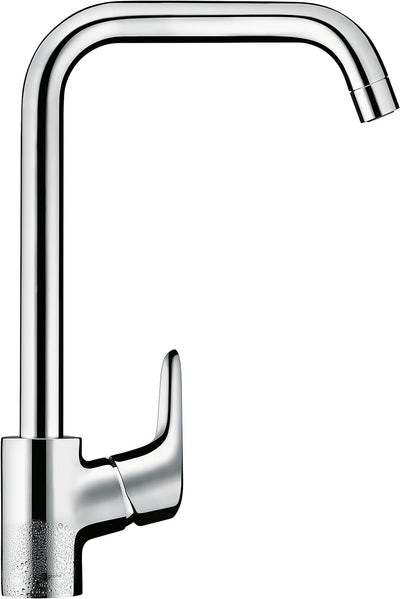 Hansgrohe Ecos L Mischbatterie für die Küche, chromfarben, Silber, Large