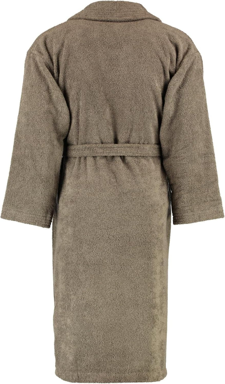 Rhomtuft Bademäntel unisex Schalkragen Sir &amp; Lady taupe - 58 L, L