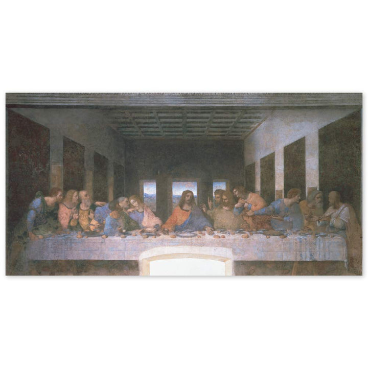 JUNIWORDS Poster, Leonardo da Vinci, Das letzte Abendmahl, 114 x 60 cm, 114 x 60 cm