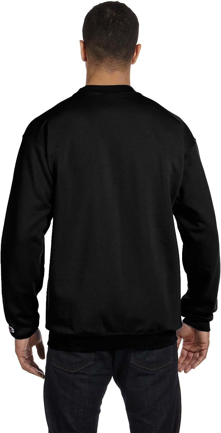 CHAMPION Adult 50/50 Crewneck Sweatshirt, Ash