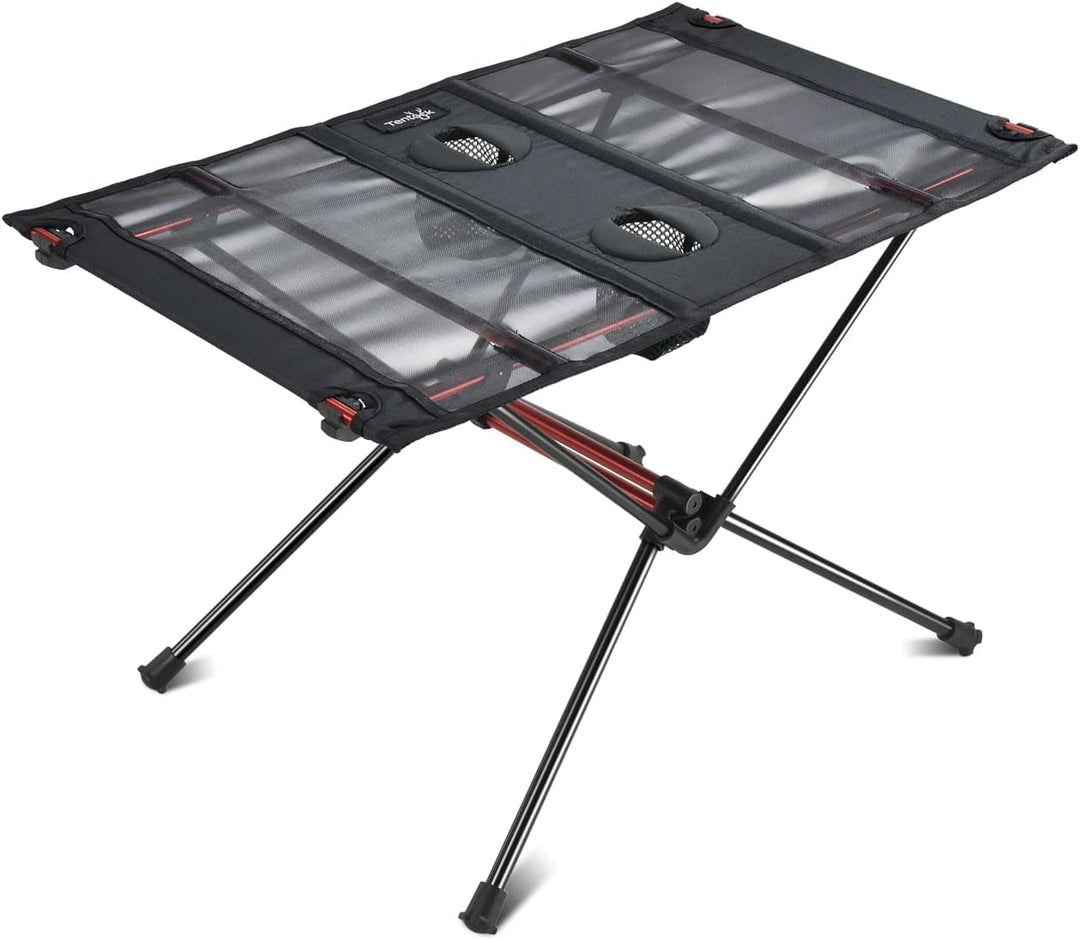 Tentock Ultraleichter Camping Tisch Klapptisch Aluminium Leicht Stabil Campingtisch Tragfähigkeit bi