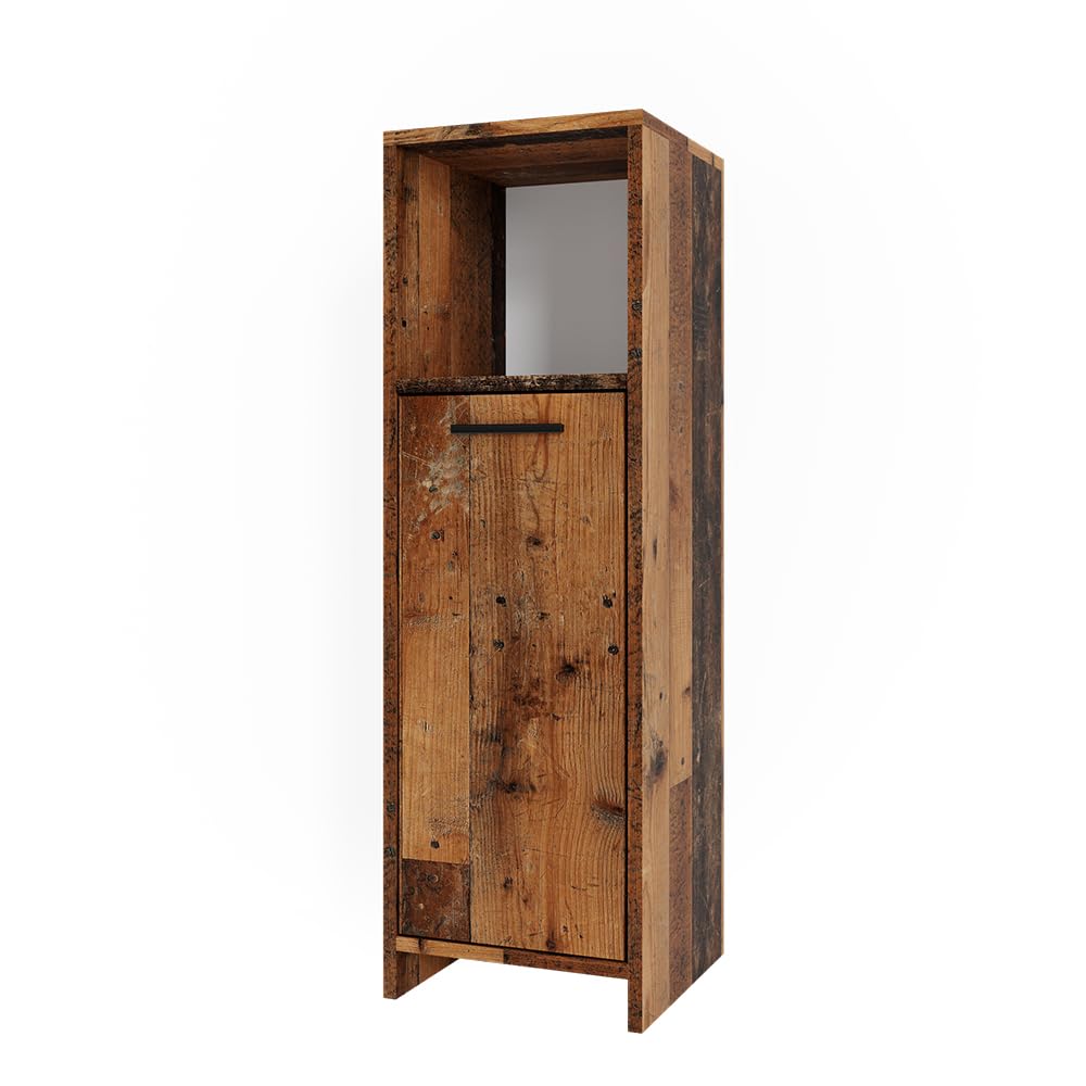 Vicco Midischrank Kiko, Eiche rustikal, 30 x 95 cm Eiche Rustikal 30x95, Eiche Rustikal 30x95
