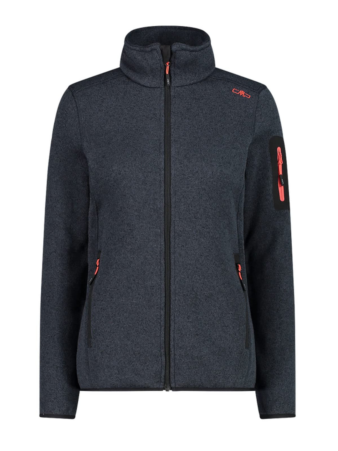 CMP Damen Fleecejacke Jacke 34 Titan-Campari, 34 Titan-Campari