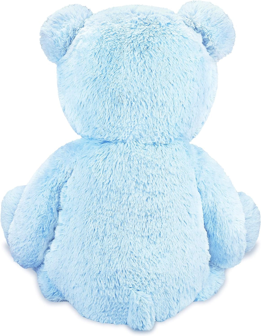 BRUBAKER XXL Teddybär 100 cm - Hellblau - Stofftier Plüschtier Kuscheltier Blau, Hellblau