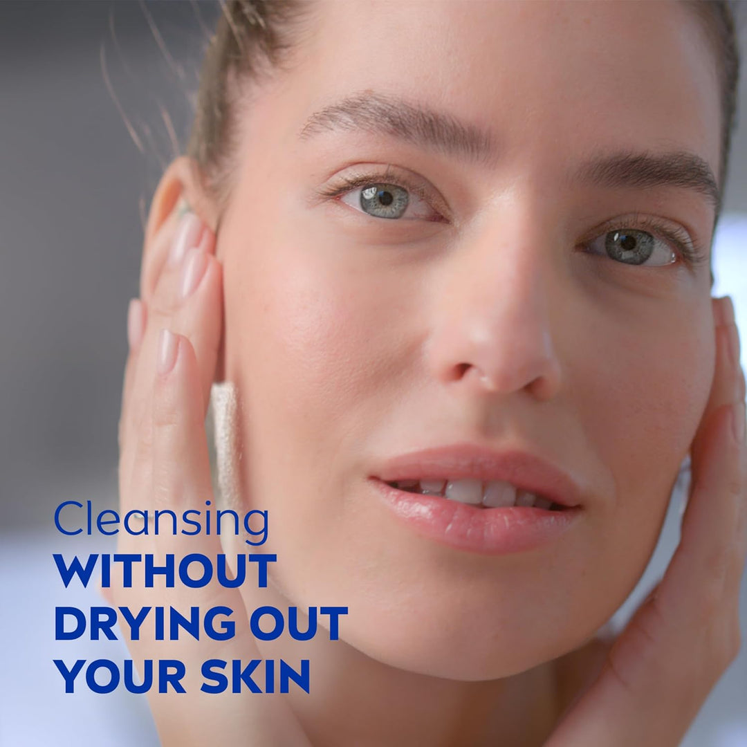 NIVEA MicellAIR 5 Stück Skin Breathe Mizellenwasser (400ml), 3-in-1 Sensitive Make Up Entferner Mize