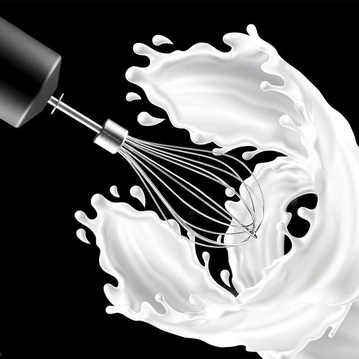 Cecotec Hand- Mixer PowerGear 1500 - Klingen aus Titanium Beschichtung, 21 Geschwindigkeitsstufen, 1